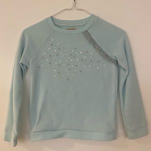 Cat & Jack Light Blue Girls Crewneck
